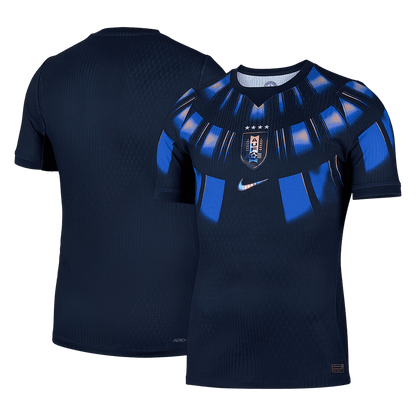 Men's Uruguay World Cup 2026 Player Version Away Soccer Jersey - Slim Fit