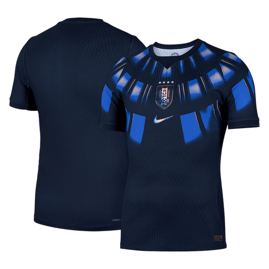 Men's Uruguay World Cup 2026 Player Version Away Soccer Jersey - Slim Fit