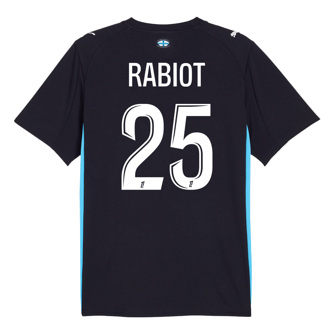 RABIOT #25 Men's Marseille 2025/26 Away Soccer Jersey