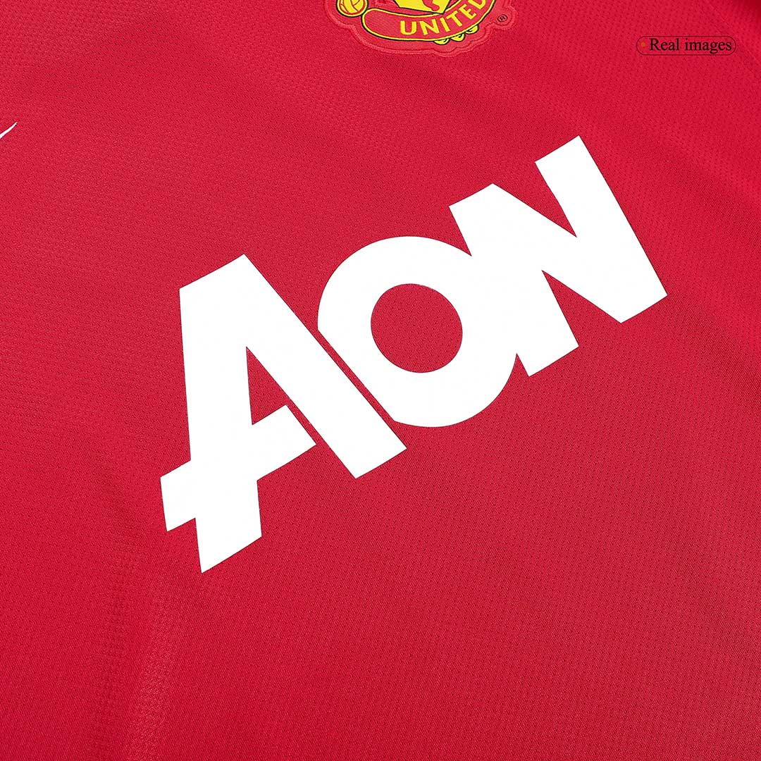 Retro Men's Manchester United 2011/12 Home Soccer Jersey