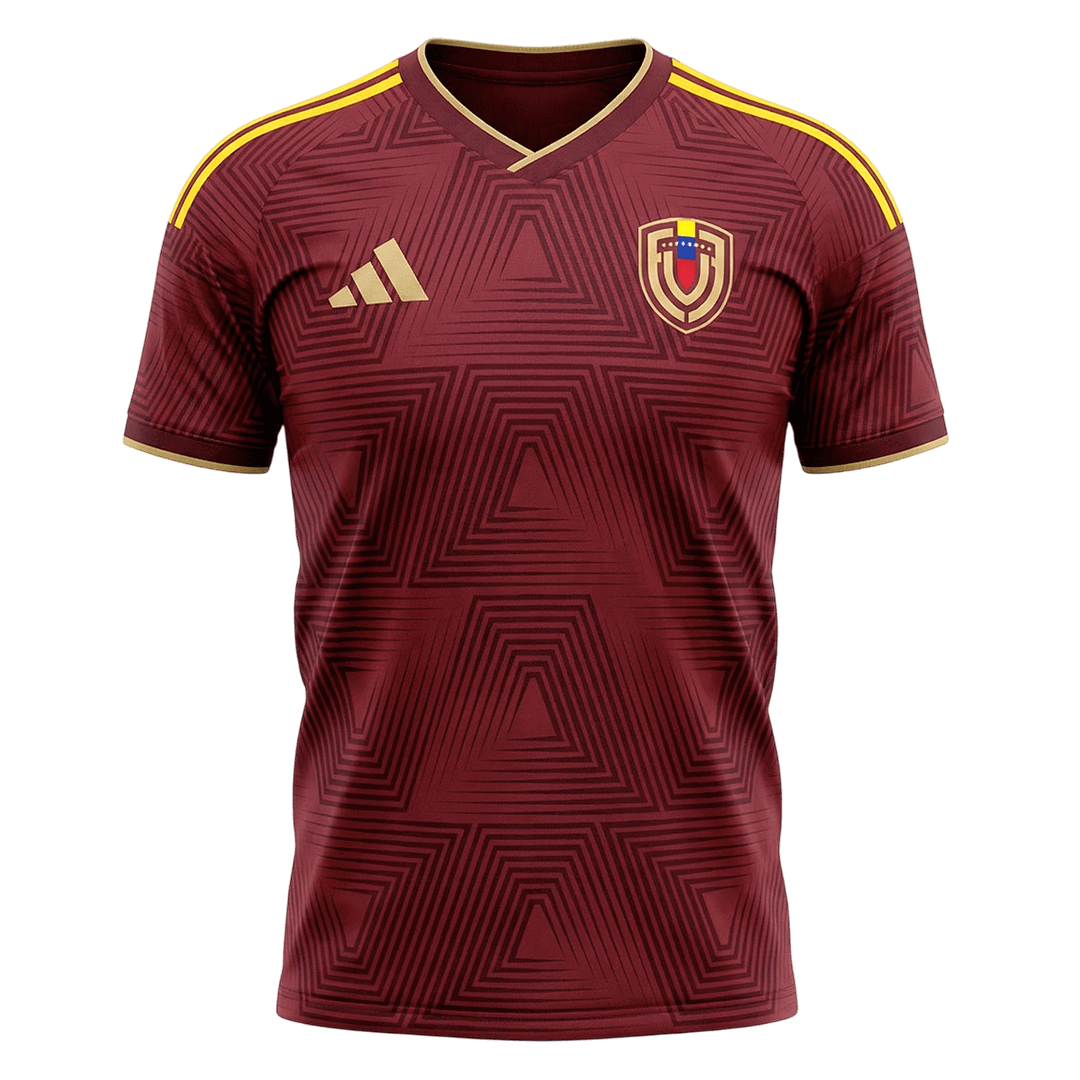 Men's Venezuela World Cup 2026 Player Version Home Soccer Jersey - Slim Fit
