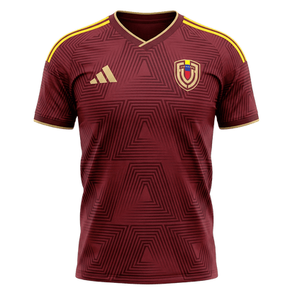Men's Venezuela World Cup 2026 Player Version Home Soccer Jersey - Slim Fit