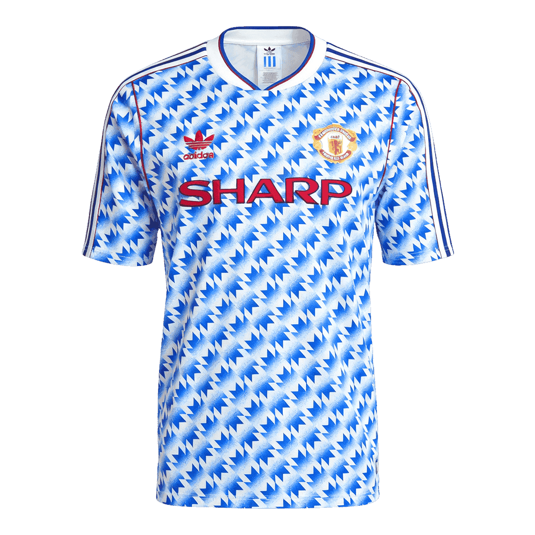Retro Men's Manchester United 1990/92 Away Soccer Jersey