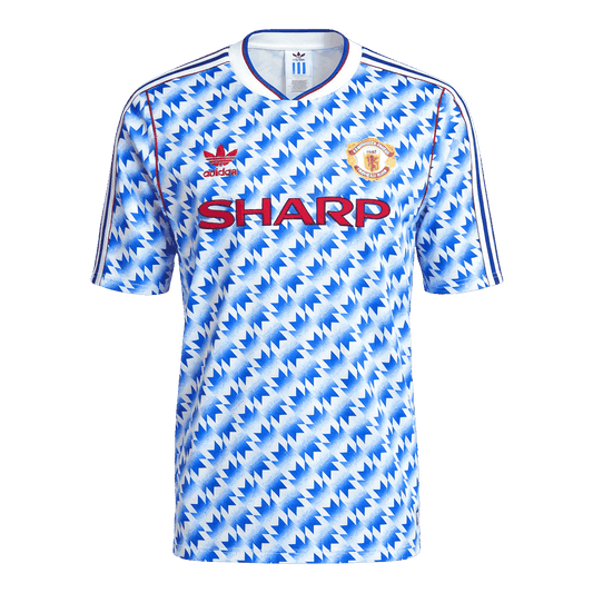 Retro Men's Manchester United 1990/92 Away Soccer Jersey