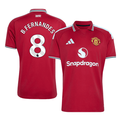 B.FERNANDES #8 Men's Manchester United 2026/27 Home Soccer Jersey