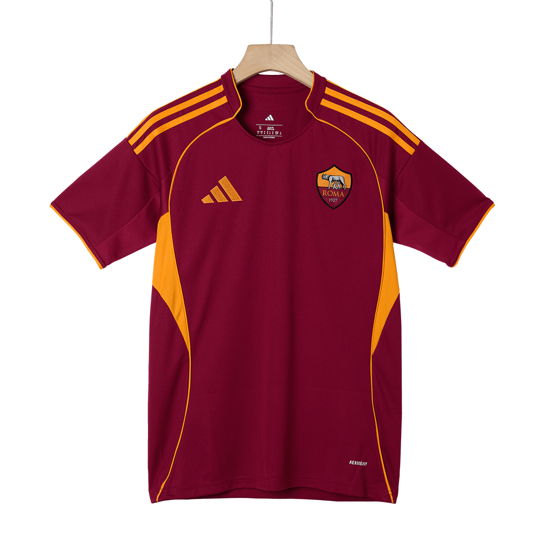 Men's Roma 2025/26 Home Soccer Jersey