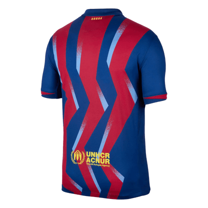 Men's Barcelona 2025/26 Fourth Away Soccer Jersey Kit