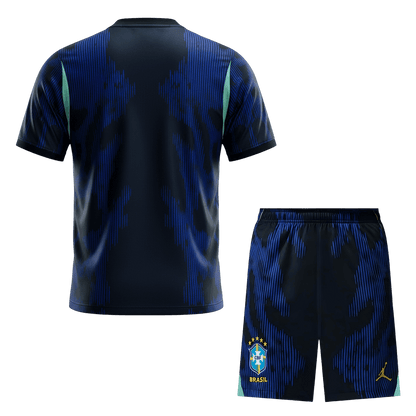 Men's Brazil World Cup 2026 Away Soccer Jersey Kit
