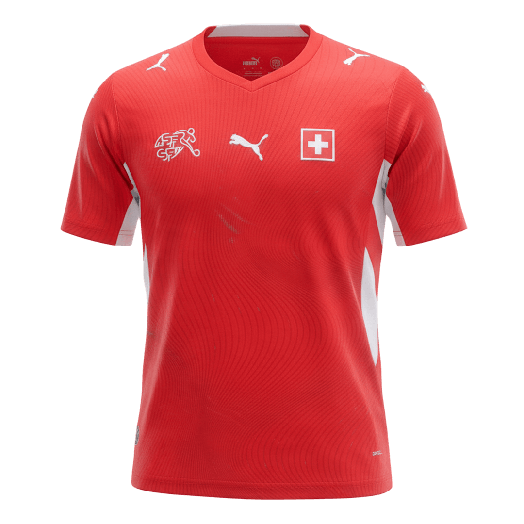 Men's Switzerland World Cup 2026 Home Soccer Jersey