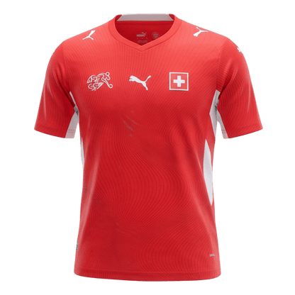 Men's Switzerland World Cup 2026 Home Soccer Jersey