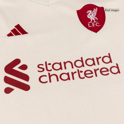 Kid's Liverpool 2025/26 Away Soccer Jersey Kit