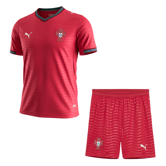 Men's Portugal World Cup 2026 Home Soccer Jersey Kit