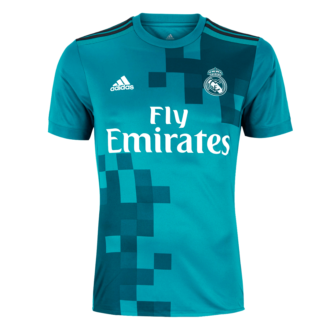 Retro Men's Real Madrid 2017/18 Third Away Soccer Jersey