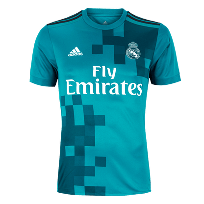 Retro Men's Real Madrid 2017/18 Third Away Soccer Jersey