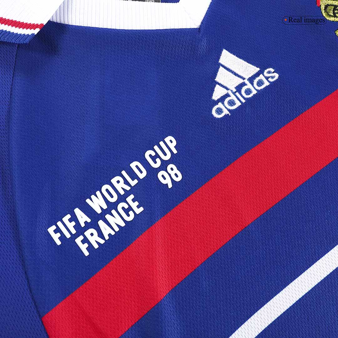 Retro Men's France World Cup 1998 Home Soccer Jersey