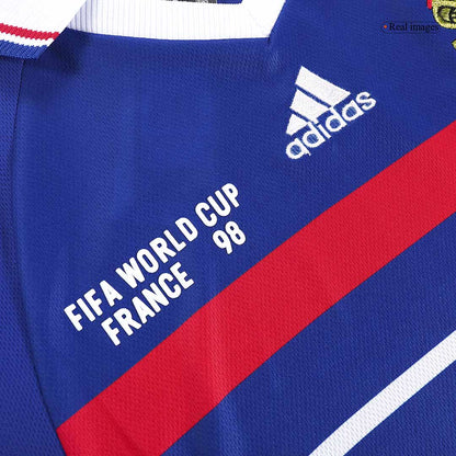 Retro Men's France World Cup 1998 Home Soccer Jersey