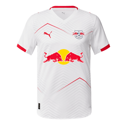 Men's RB Leipzig 2025/26 Player Version Home Soccer Jersey - Slim Fit