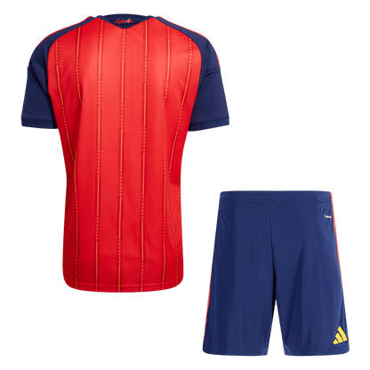 Men's Spain World Cup 2026 Home Soccer Jersey Kit [PREMIUM]