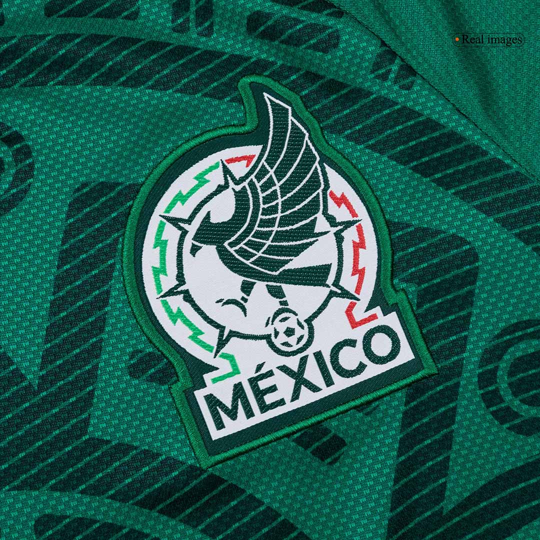 Men's Mexico World Cup 2026 Home Long Sleeve Soccer Jersey