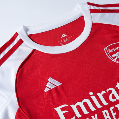 Kid's Arsenal 2025/26 Home Soccer Jersey Full Kit