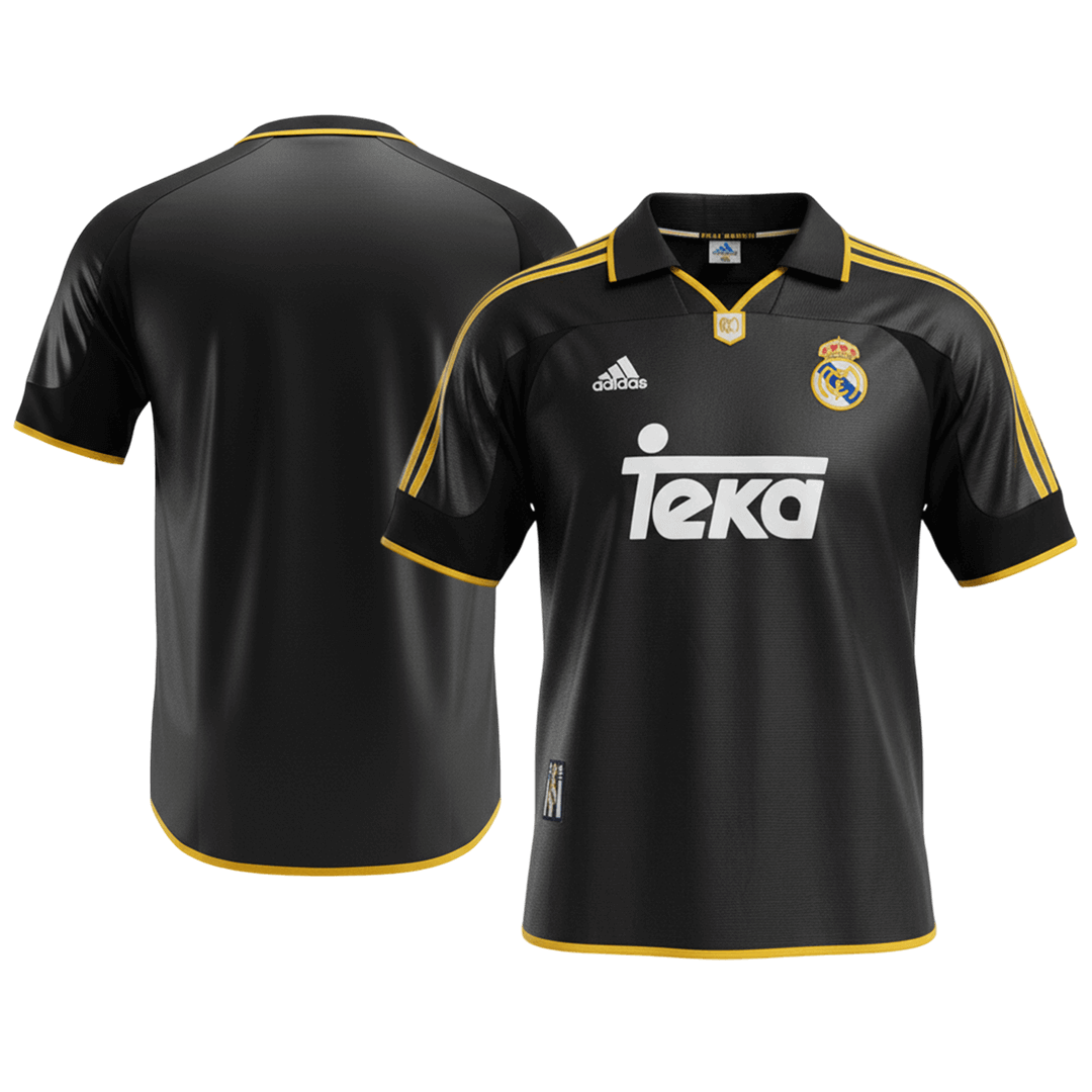 Retro Men's Real Madrid 1999/01 Away Soccer Jersey