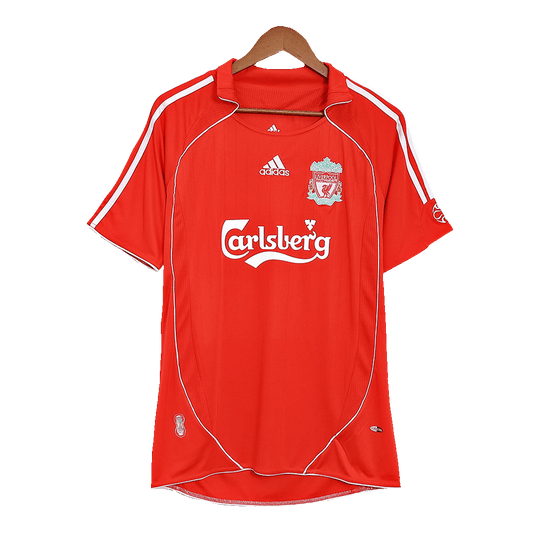 Retro Men's Liverpool 2006/07 Home Soccer Jersey