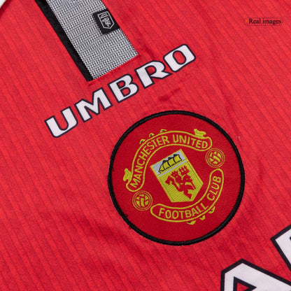 Retro Men's Manchester United 1996/97 Home Soccer Jersey