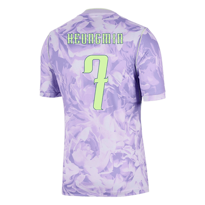 HEUNGMIN #7 Men's South Korea World Cup 2026 Away Soccer Jersey