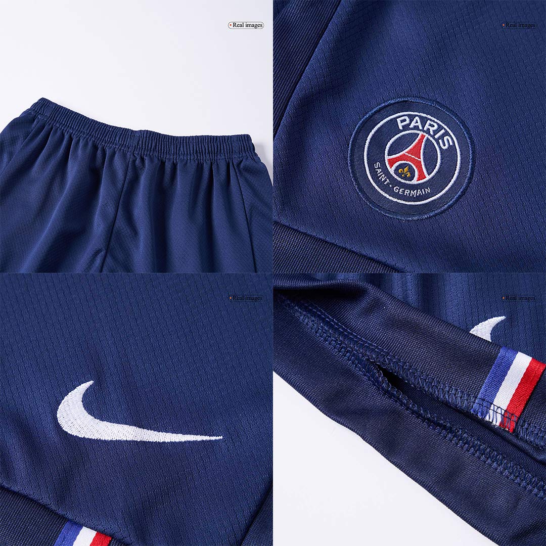 Kid's PSG 2025/26 Home Soccer Jersey Full Kit