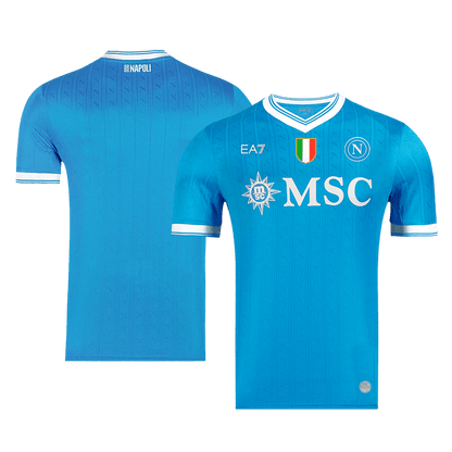 Men's Napoli 2025/26 Player Version Home Soccer Jersey - Slim Fit