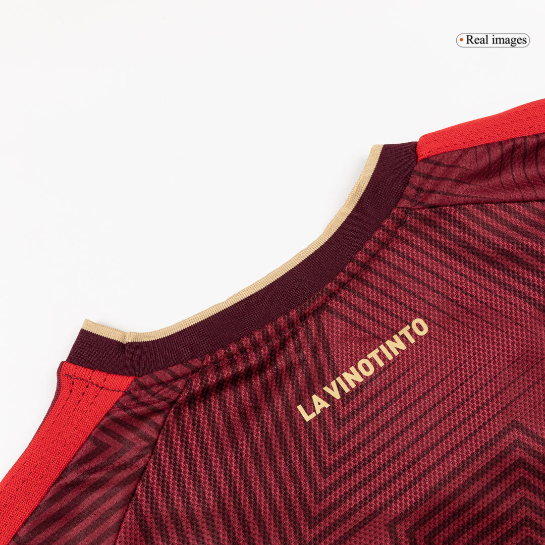 Men's Venezuela World Cup 2026 Player Version Home Soccer Jersey - Slim Fit