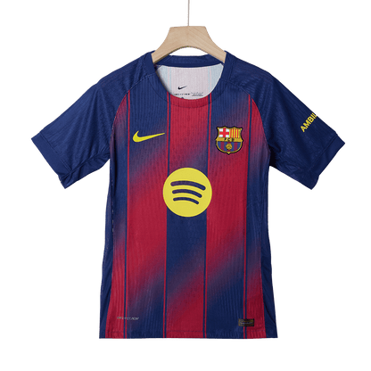 LAMINE YAMAL #10 Men's Barcelona 2025/26 Player Version Home Soccer Jersey - Slim Fit