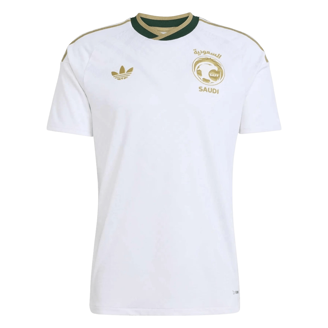 Men's Saudi Arabia World Cup 2026 Player Version Away Soccer Jersey - Slim Fit