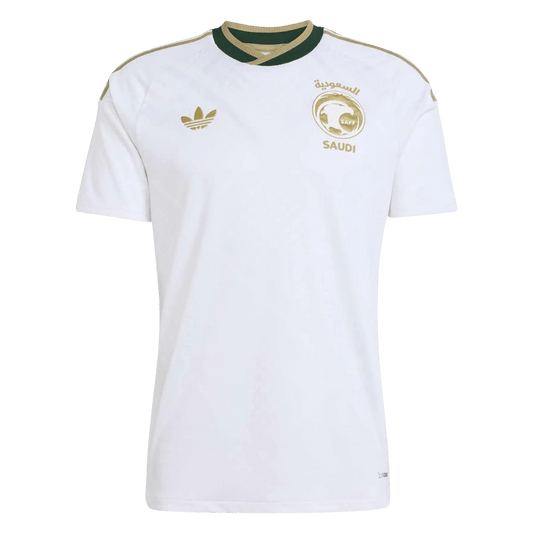 Men's Saudi Arabia World Cup 2026 Player Version Away Soccer Jersey - Slim Fit