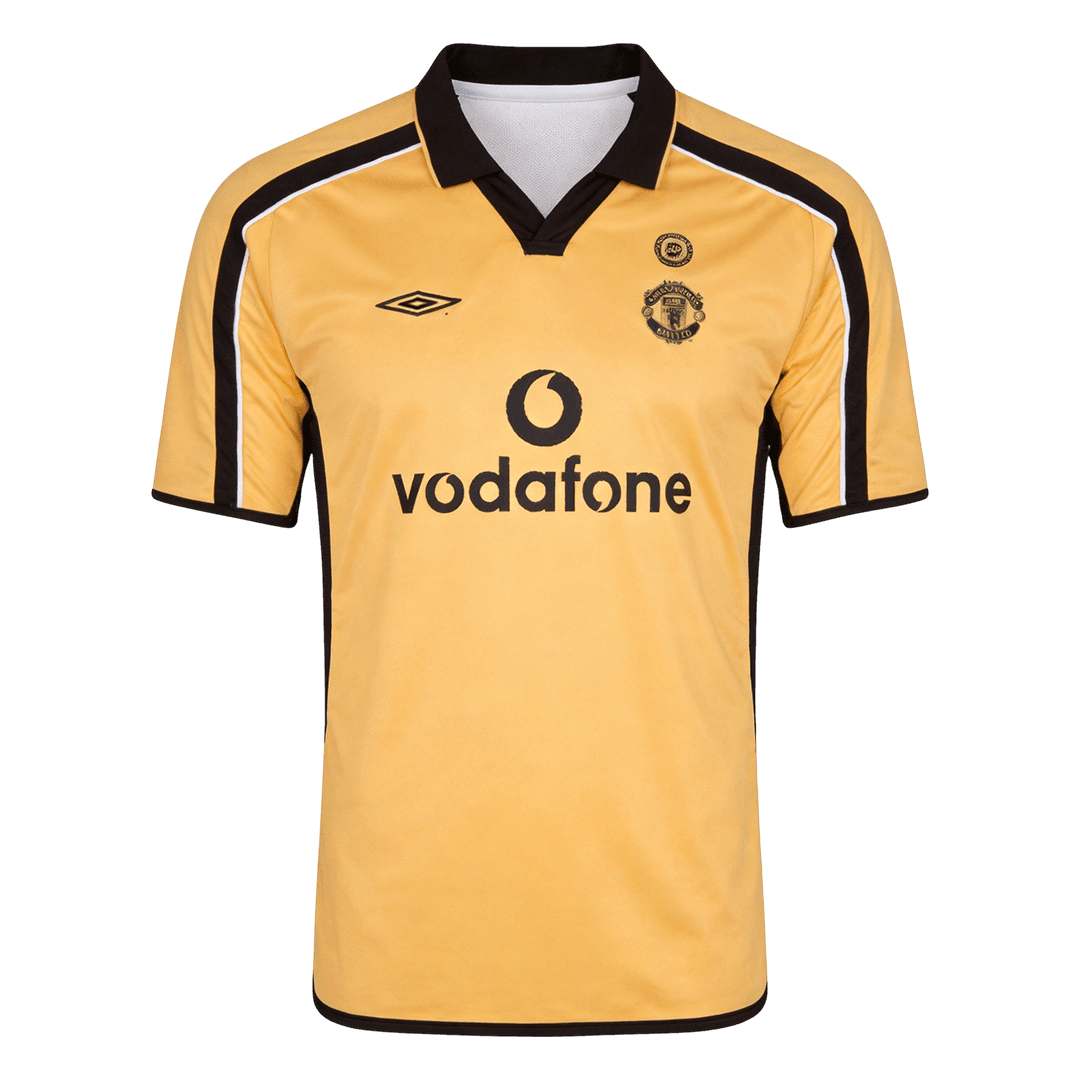 Retro Men's Manchester United 2001/02 Away Soccer Jersey