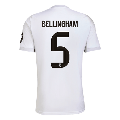 BELLINGHAM #5 Men's Real Madrid 2025/26 Home Soccer Jersey [PREMIUM]