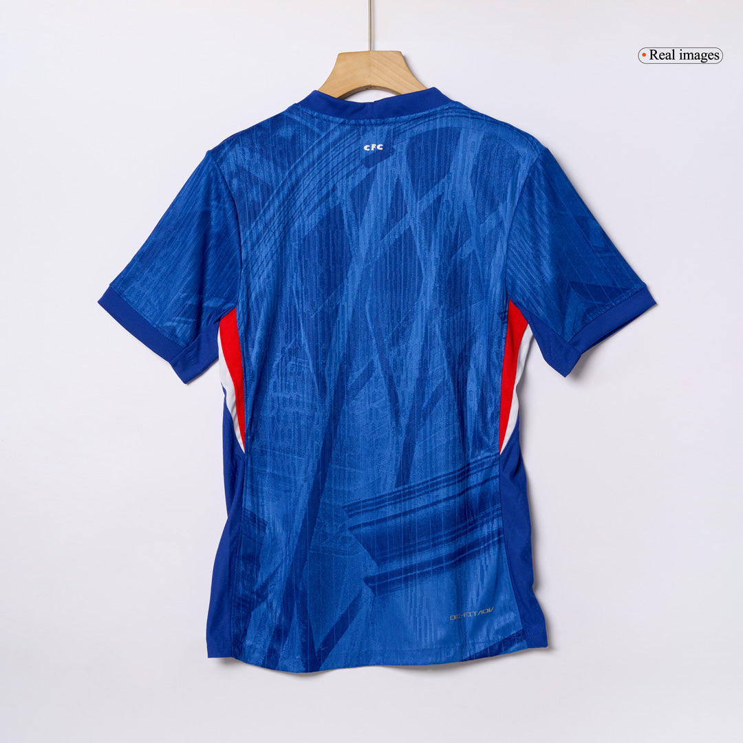 Men's Chelsea 2025/26 Player Version Home Soccer Jersey - Slim Fit