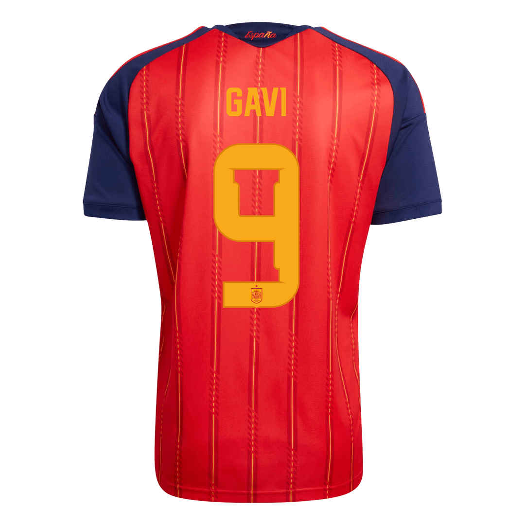 GAVI #9 Men's Spain World Cup 2026 Home Soccer Jersey [PREMIUM]