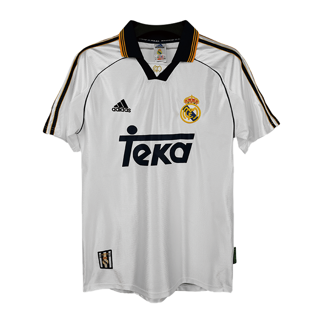 Retro RAUL #7 Men's Real Madrid 1999/00 Home Soccer Jersey