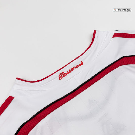 Retro Men's AC Milan 2006/07 Away Long Sleeve Soccer Jersey
