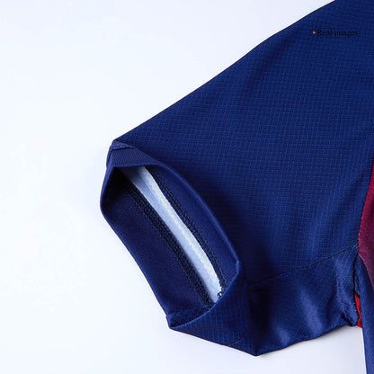 Kid's Barcelona 2025/26 Home Soccer Jersey Kit [PREMIUM]