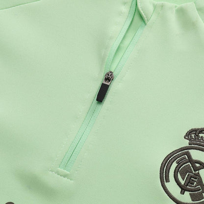 Kid's Real Madrid 2025/26 Zipper Sweatshirt Kit