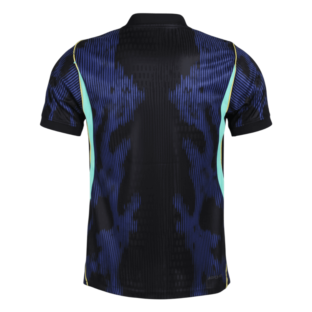 Men's Brazil World Cup 2026 Player Version Away Soccer Jersey - Slim Fit