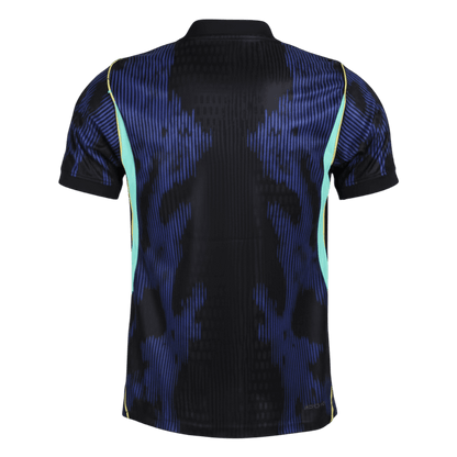 Men's Brazil World Cup 2026 Player Version Away Soccer Jersey - Slim Fit