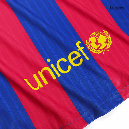 Retro Men's Barcelona 2016/17 Home Soccer Jersey