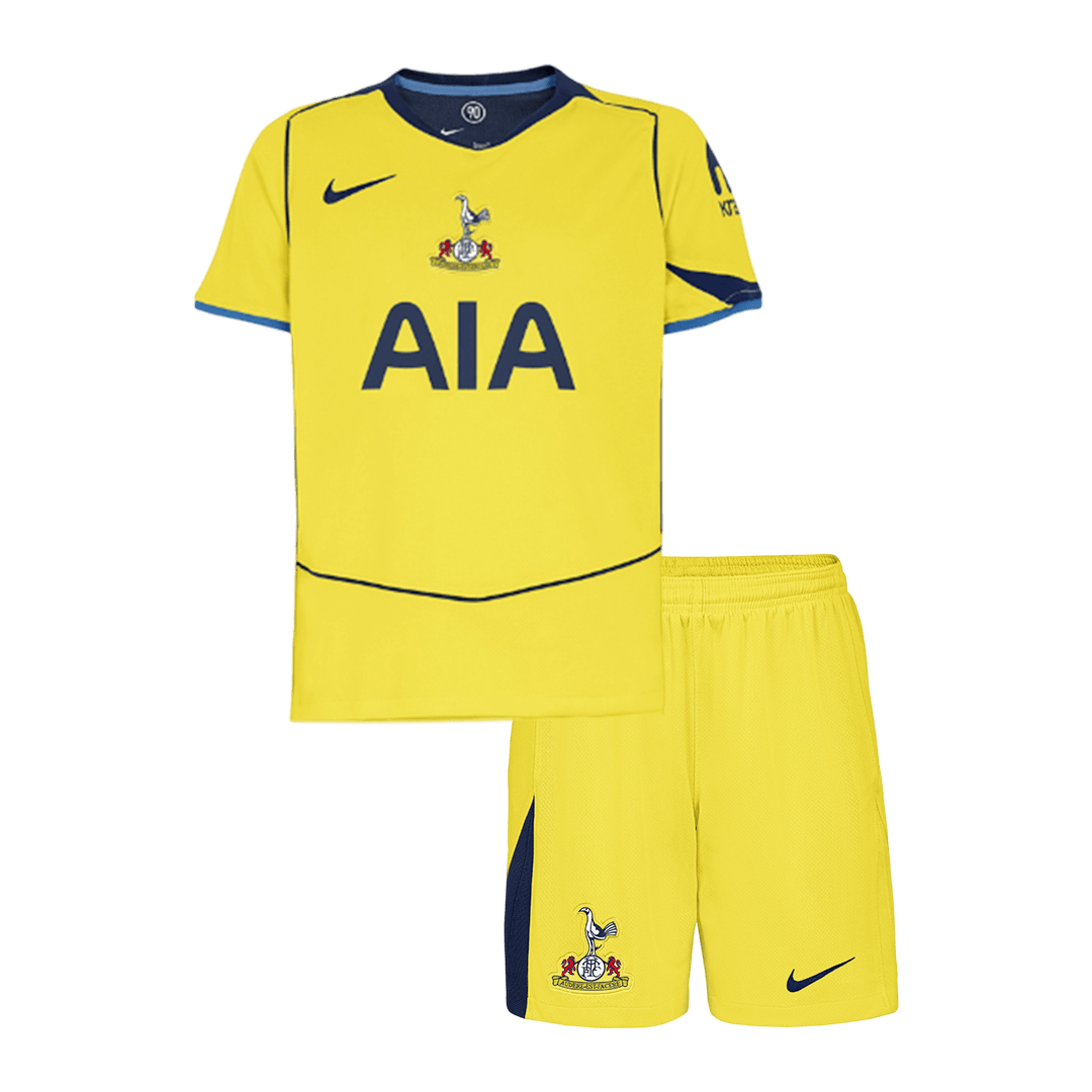 Kid's Tottenham Hotspur 2025/26 Third Away Soccer Jersey Kit