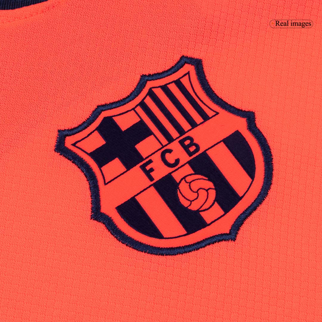Men's Barcelona 2025/26 Third Away Long Sleeve Soccer Jersey