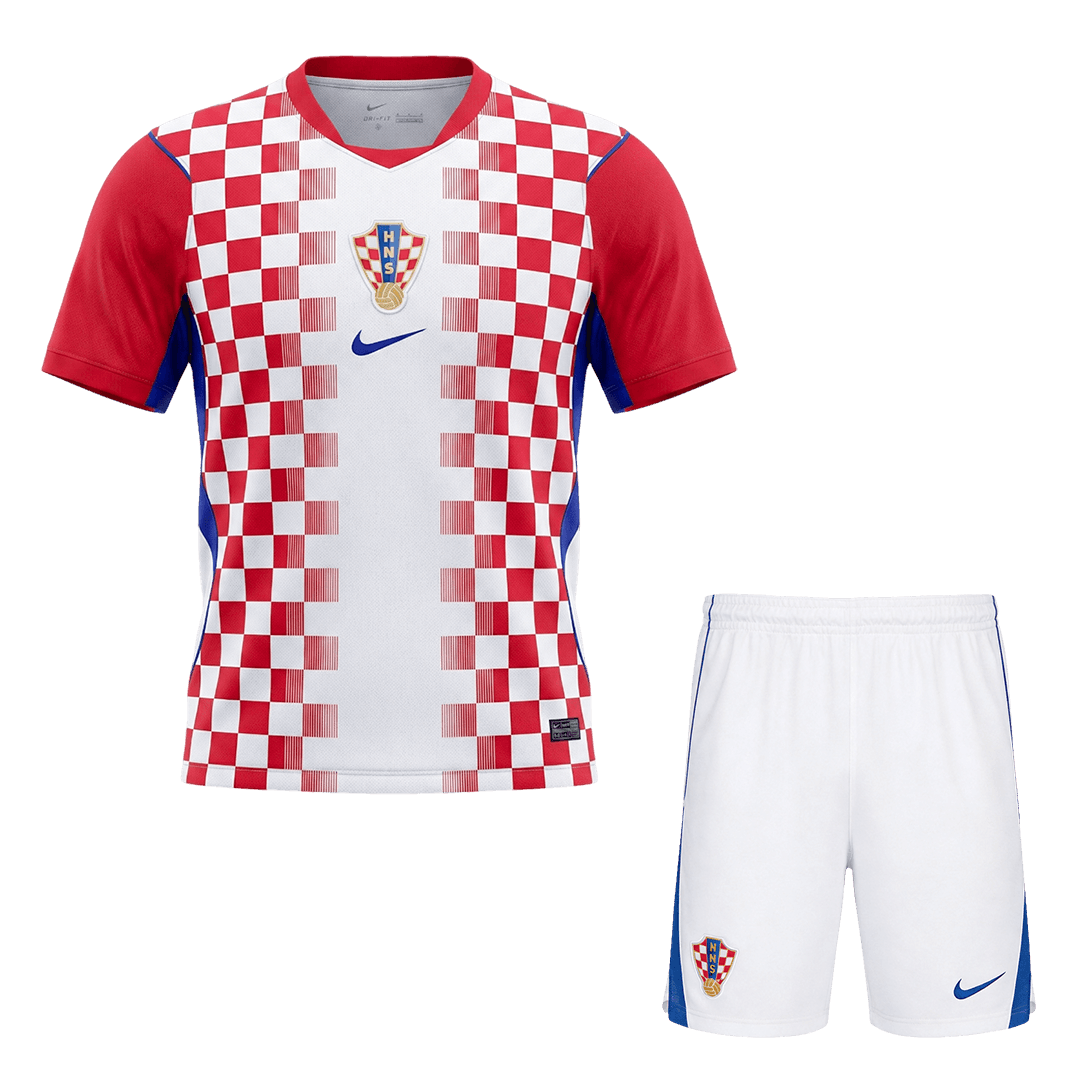 Men's Croatia World Cup 2026 Home Soccer Jersey Kit