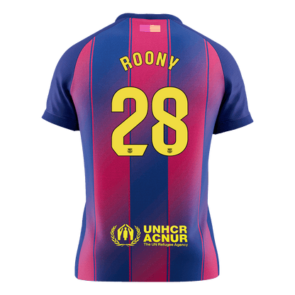 ROONY #28 Men's Barcelona 2025/26 Home Soccer Jersey [PREMIUM]