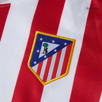 Kid's Atletico Madrid 2025/26 Home Soccer Jersey Kit